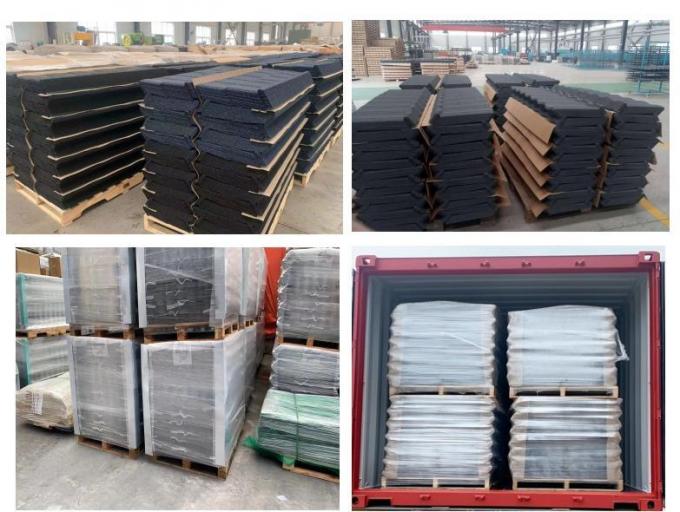 Los materiales de acero revestidos con piedra galvanizada 10