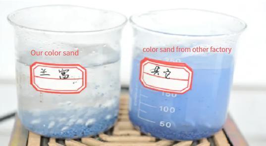 Factory Direct Supply Prime Quality Reflective and Insulation Colored Sand